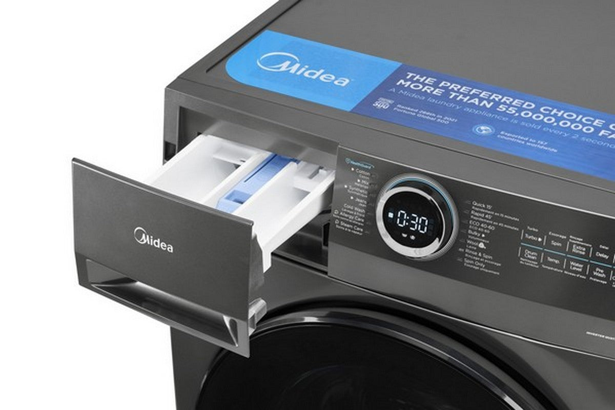 Midea 10kg Inverter Front Loader Washing Machine - 22-340