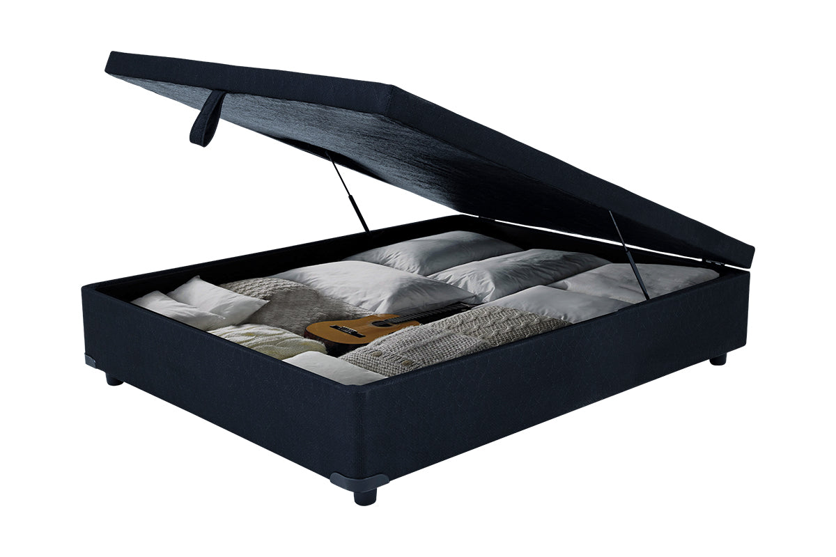 Queen Bed Base with Storage - 12-270