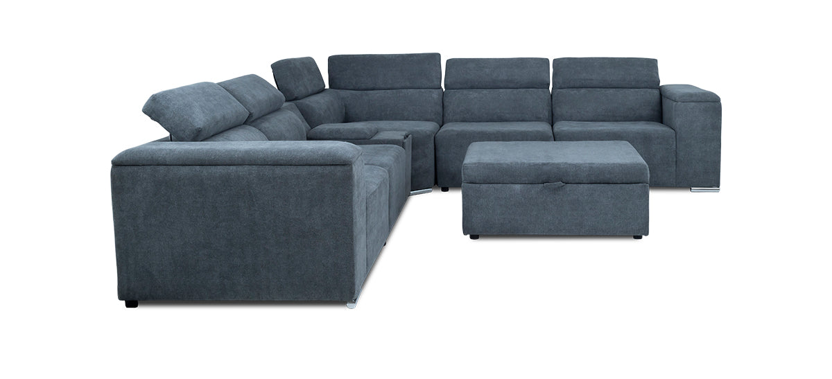 Nicole 7-Piece Corner Lounge Suite - 9-1125