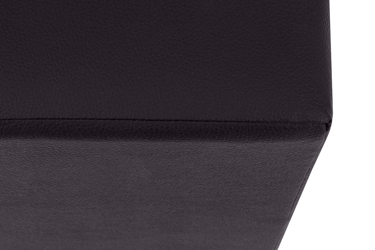 Small Leather-Touch Ottoman - 40-852
