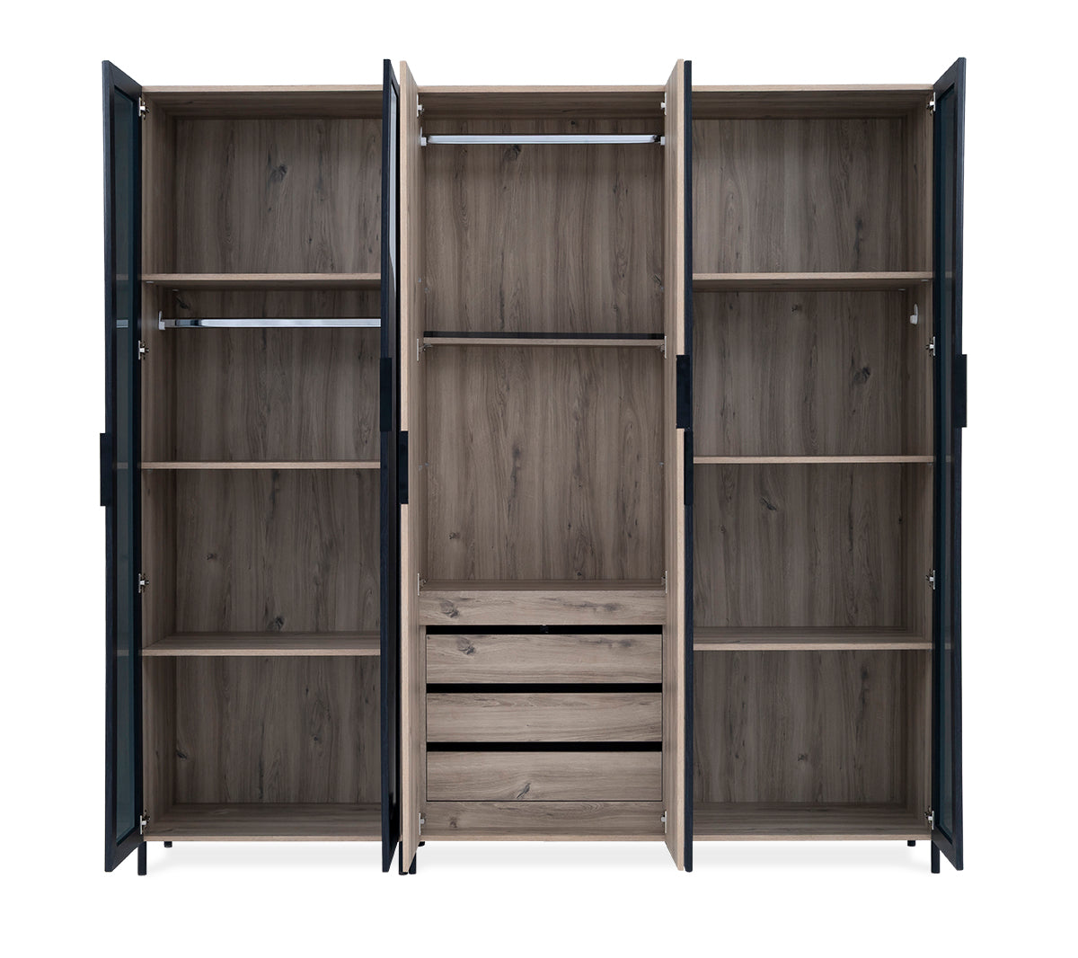 Brandy 6-Door Wardrobe - 1-290