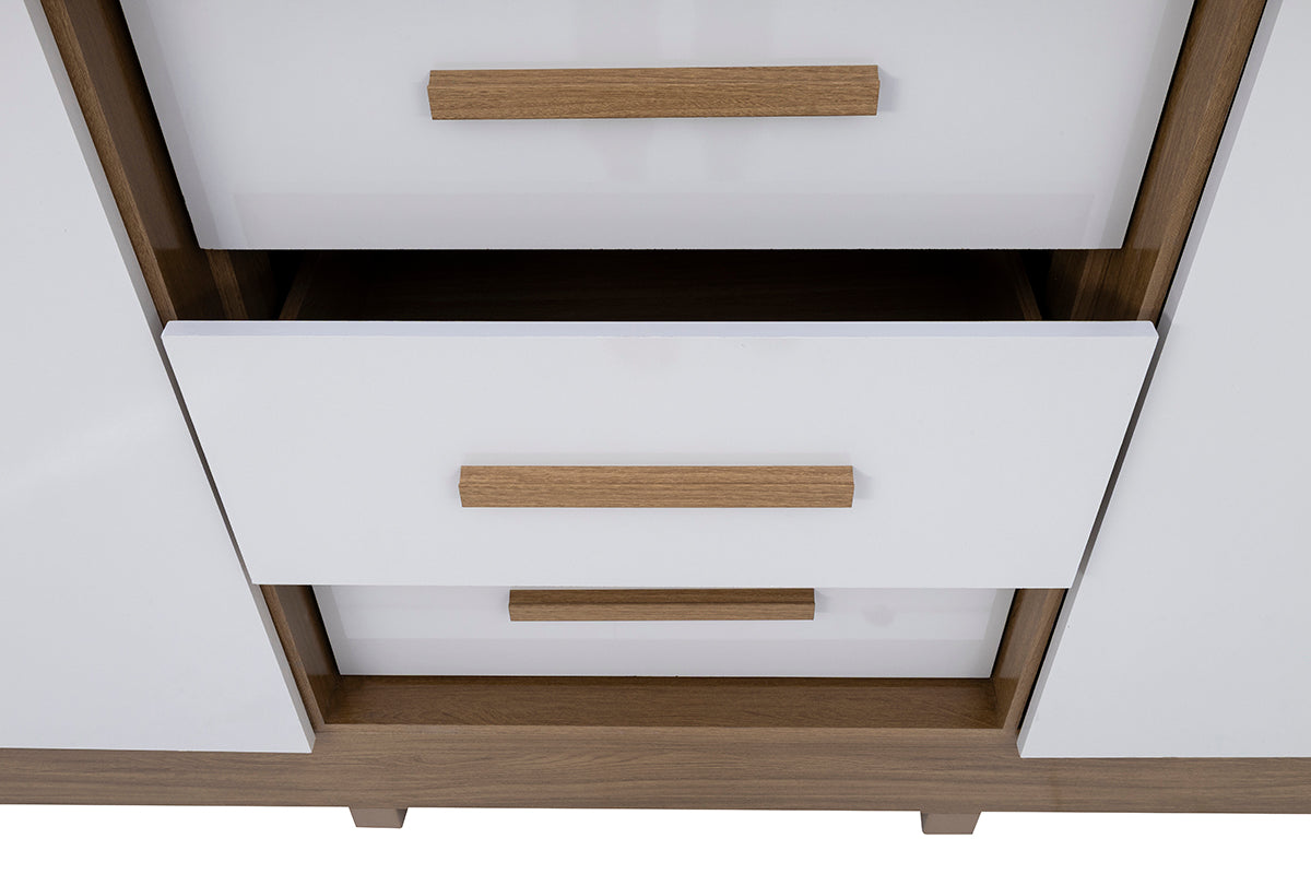 Eldorado 4 Door Wardrobe with Vanity - 1-244