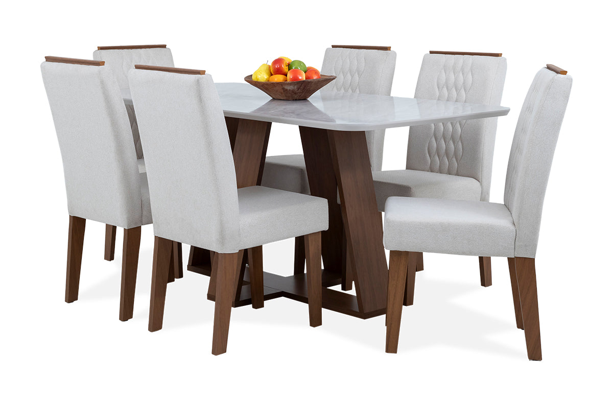 Celeste 7 Piece Dining Room Suite - 5-201