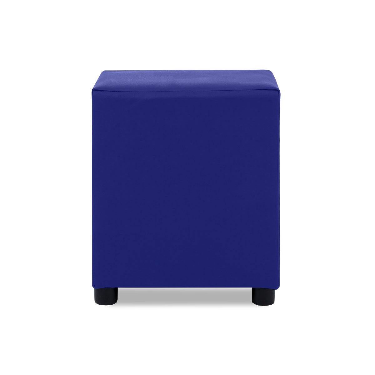 Small Leather-Touch Ottoman - 40-852