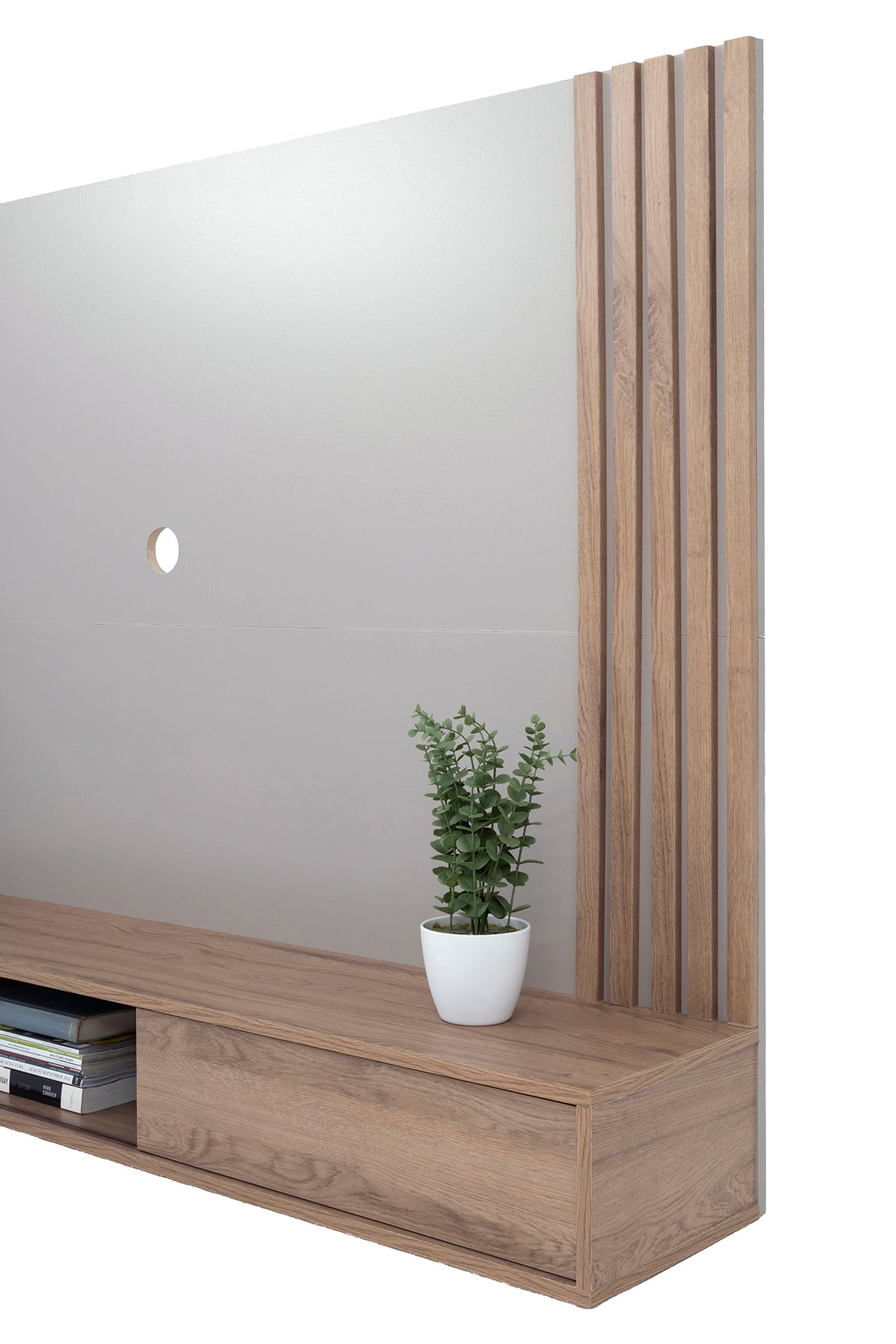 Moreno Wall Mounted TV Unit - 3-482