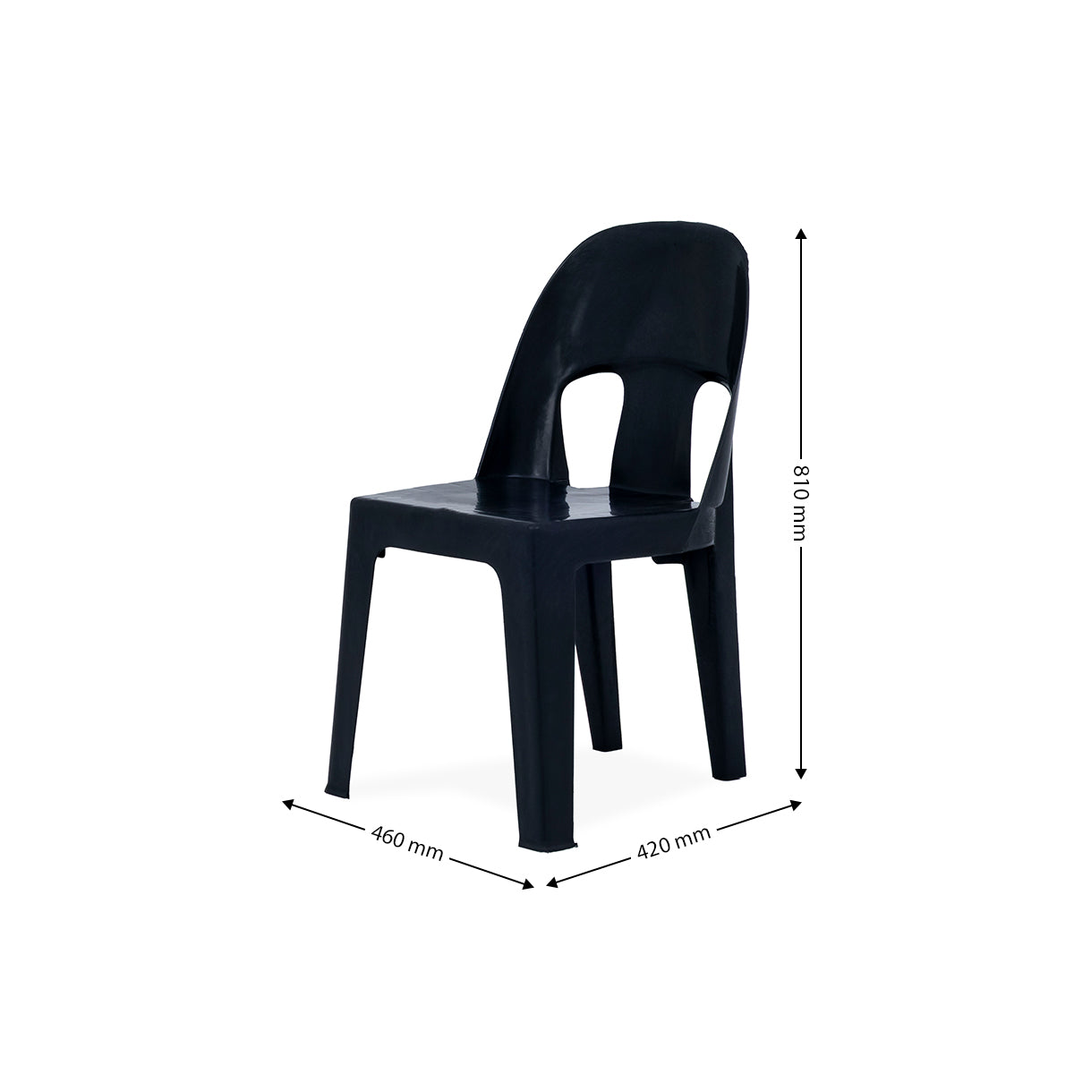 Plastic Chair - 2 Hole - 40-611