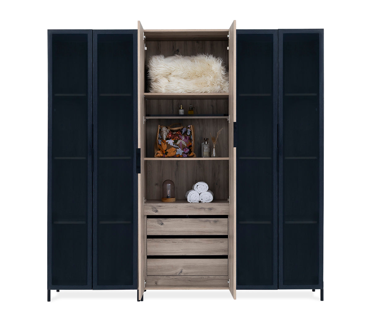 Brandy 6-Door Wardrobe - 1-290