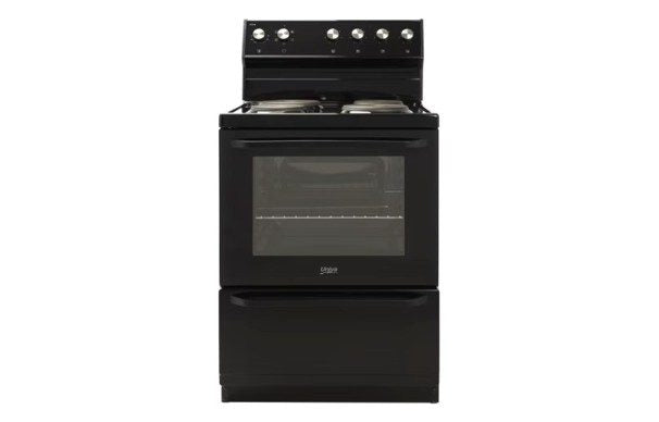 Univa 4-Plate Electric Stove with Grill, 84L, Black – U116B-2 - 21-617