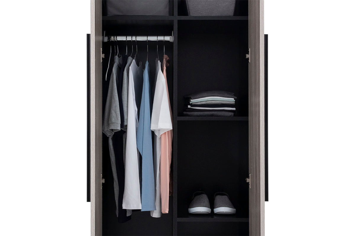 Bursa 2 Door Wardrobe - 1-257