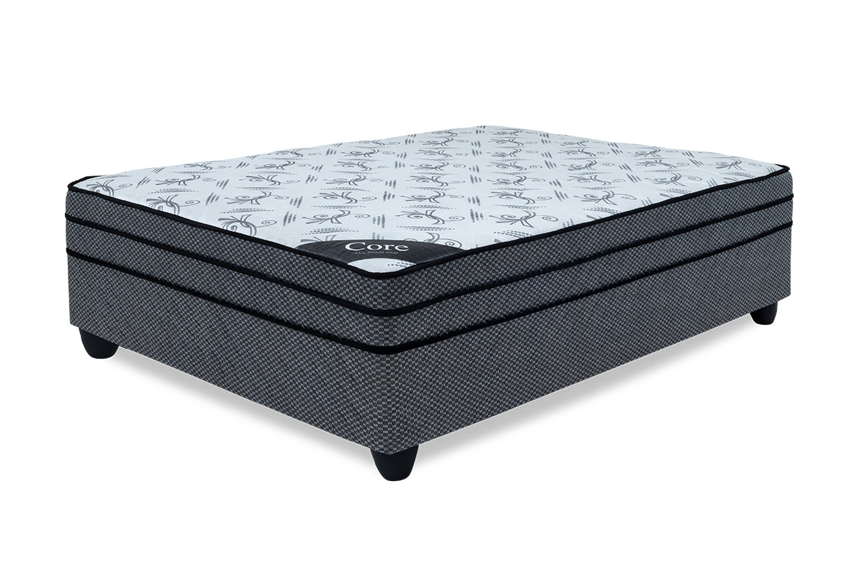 Core All Foam Double One Piece Base and Mattress - 7-460