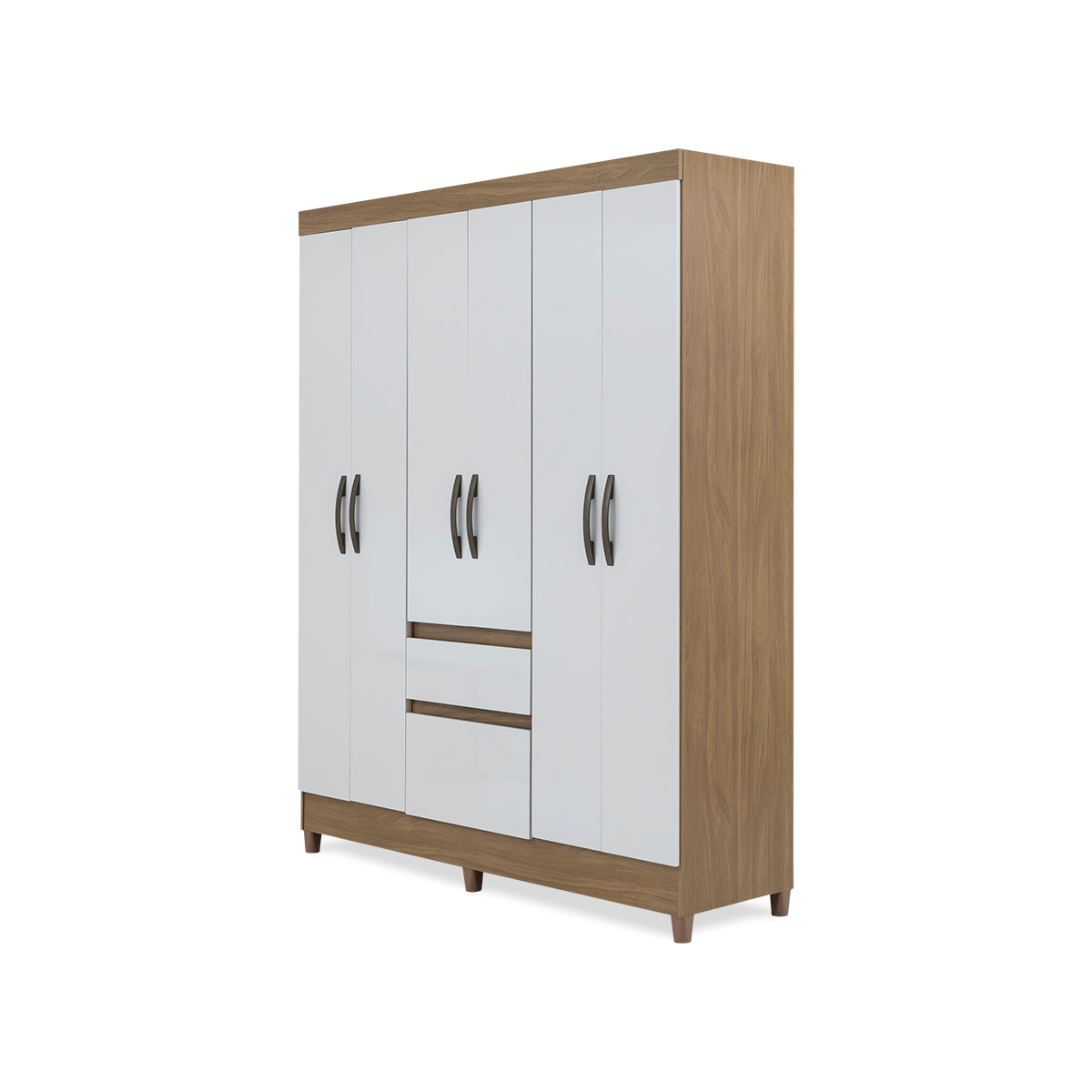 Cuba 6 Door Wardrobe - 1-218