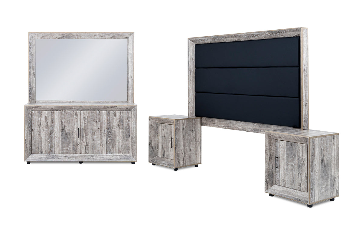 Bevel Bedroom Suite with Dresser - 8-481