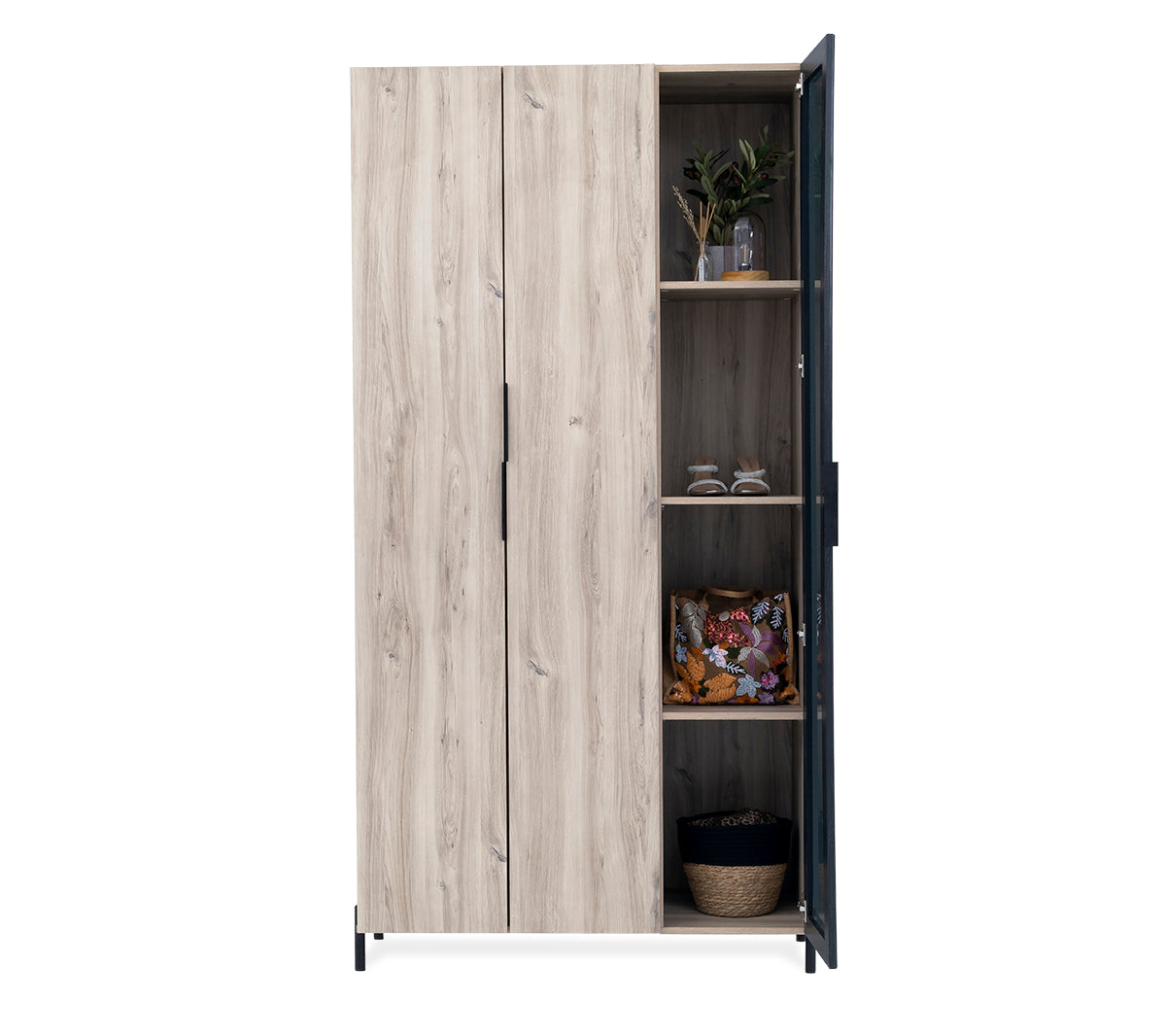 Brandy 3-Door Wardrobe - 1-288