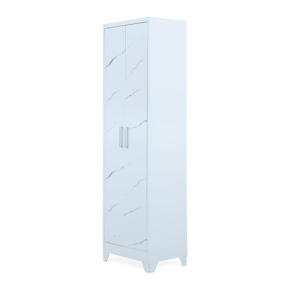 Marble Finish Steel Kitchen Unit - 10-207