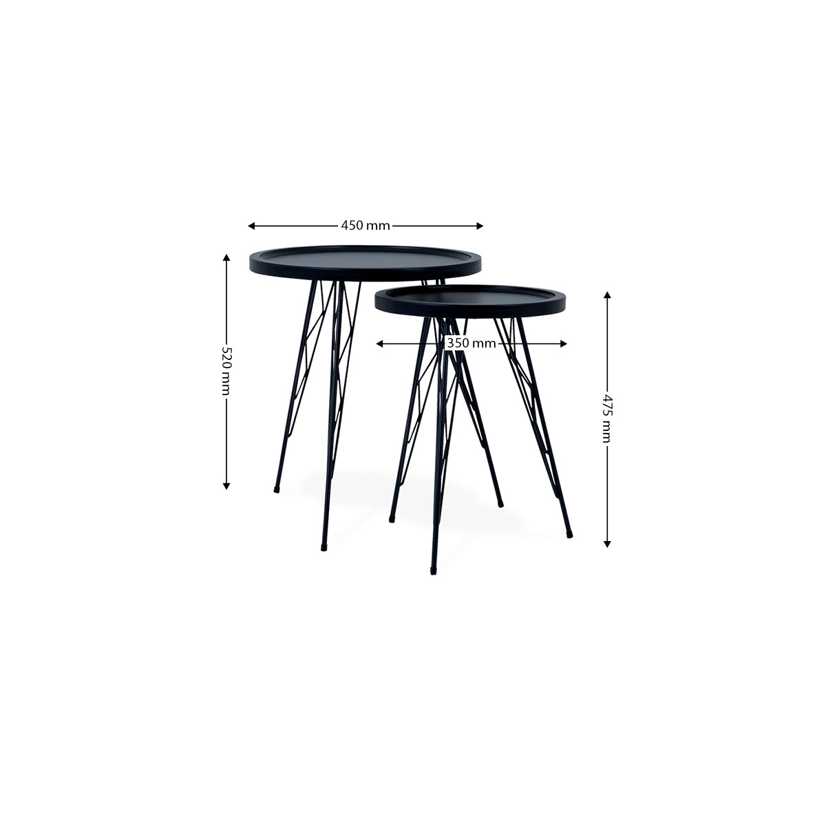Doppio Coffee Table Set - 11-378