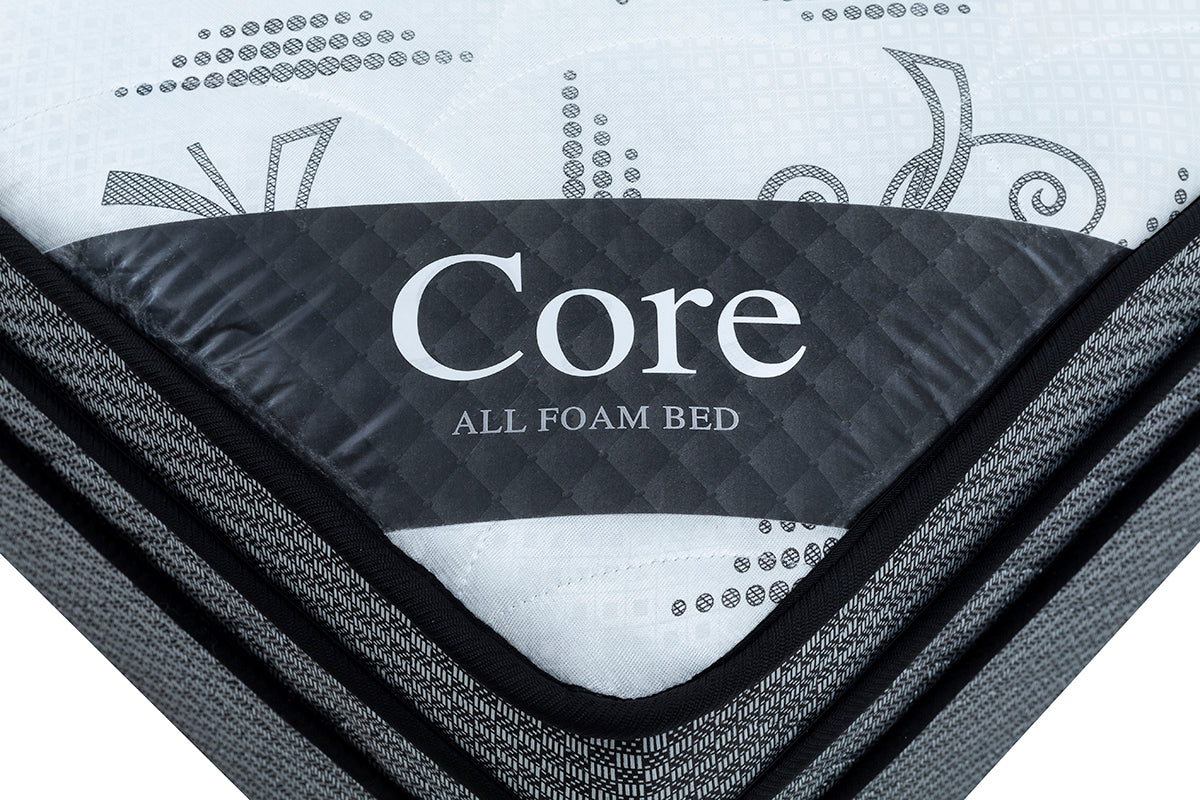 Core All Foam Double One Piece Base and Mattress - 7-460