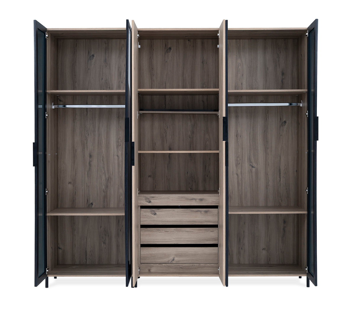 Brandy 6-Door Wardrobe - 1-290