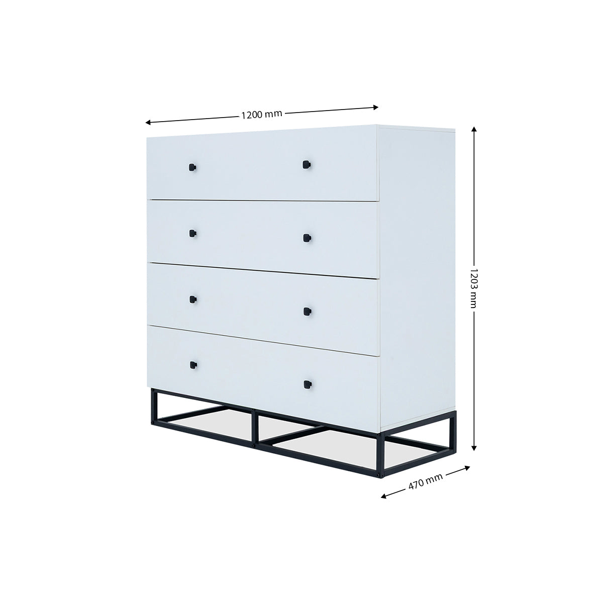 Nara Chest of Drawers - 4-048