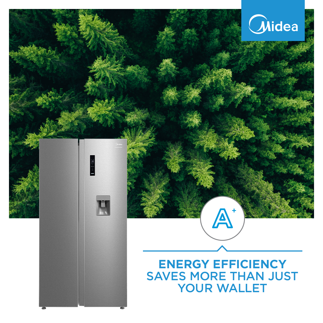 Midea Side by Side Fridge Freezer 513L - 20-583