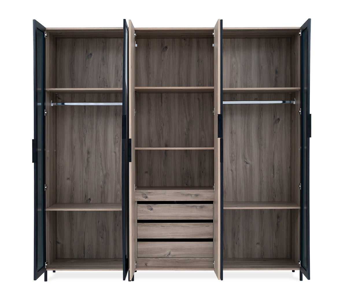 Brandy 6-Door Wardrobe - 1-290