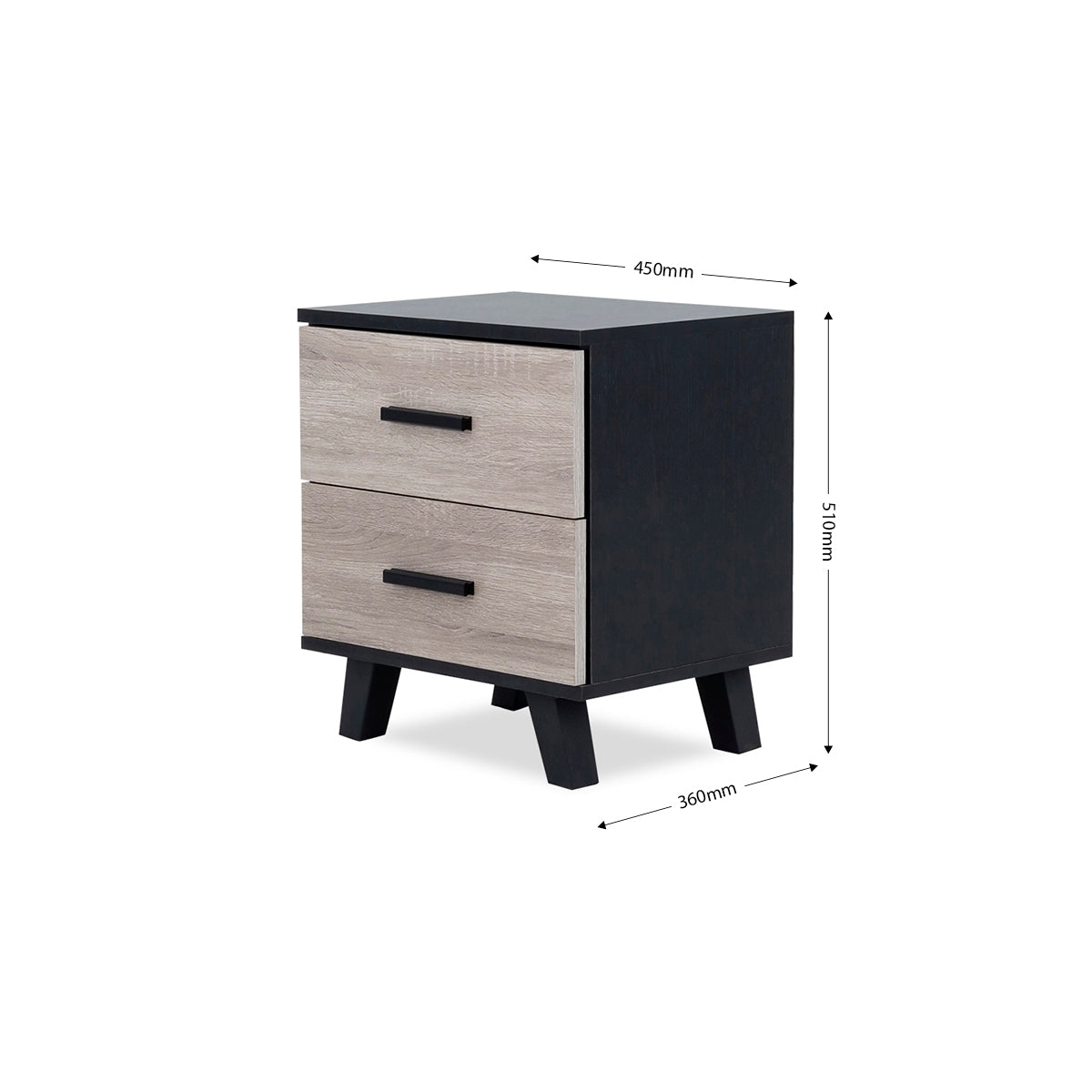 Bursa 2 Drawer Pedestal - 8-460