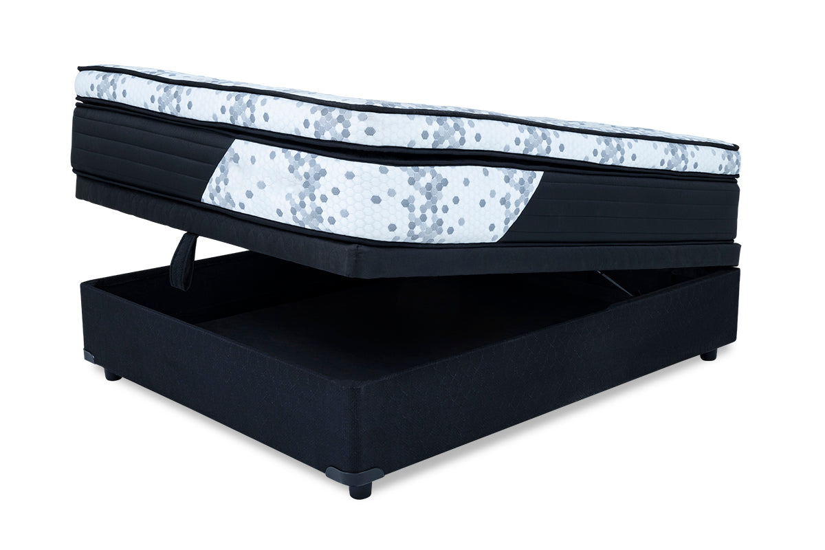 Queen Bed Base with Storage - 12-270