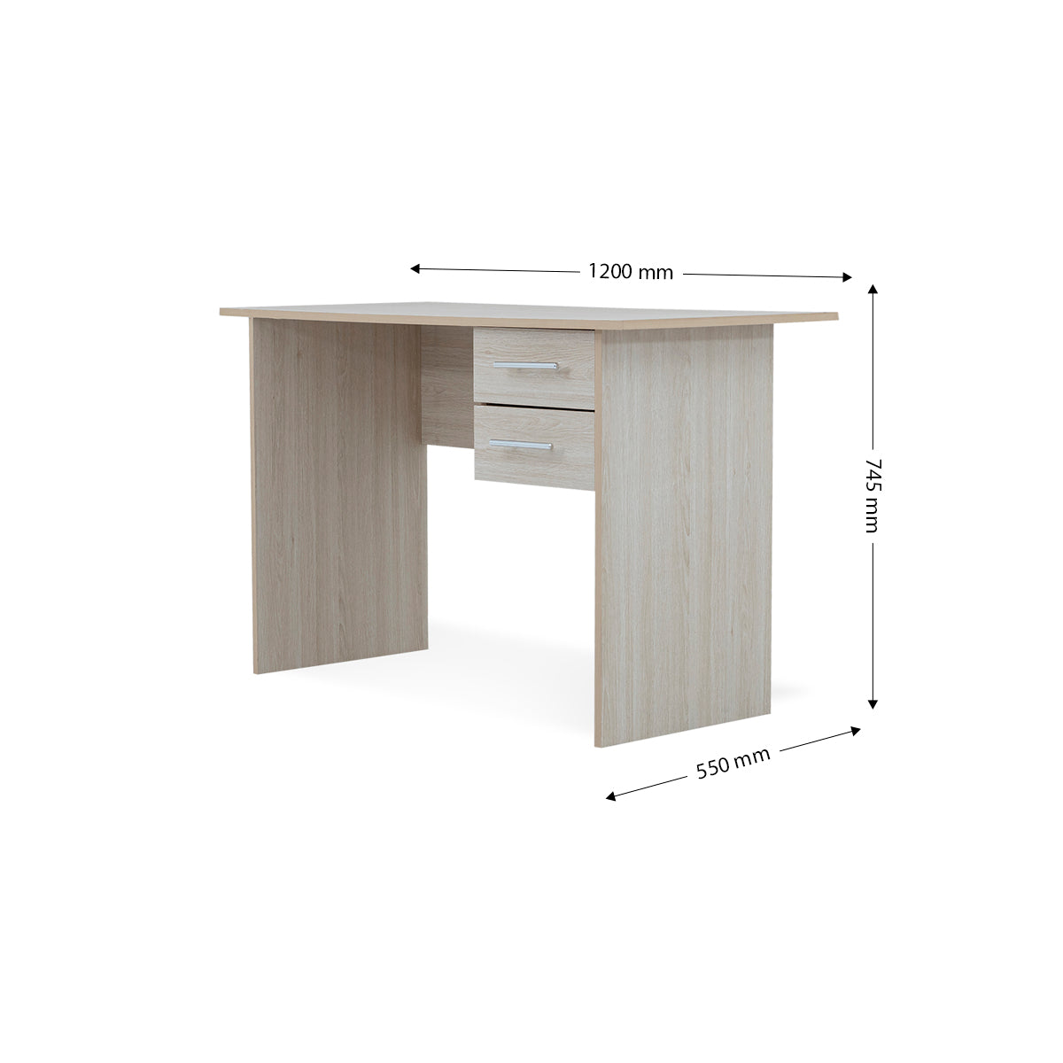 April Student Desk with 2 Drawers - 40-1092