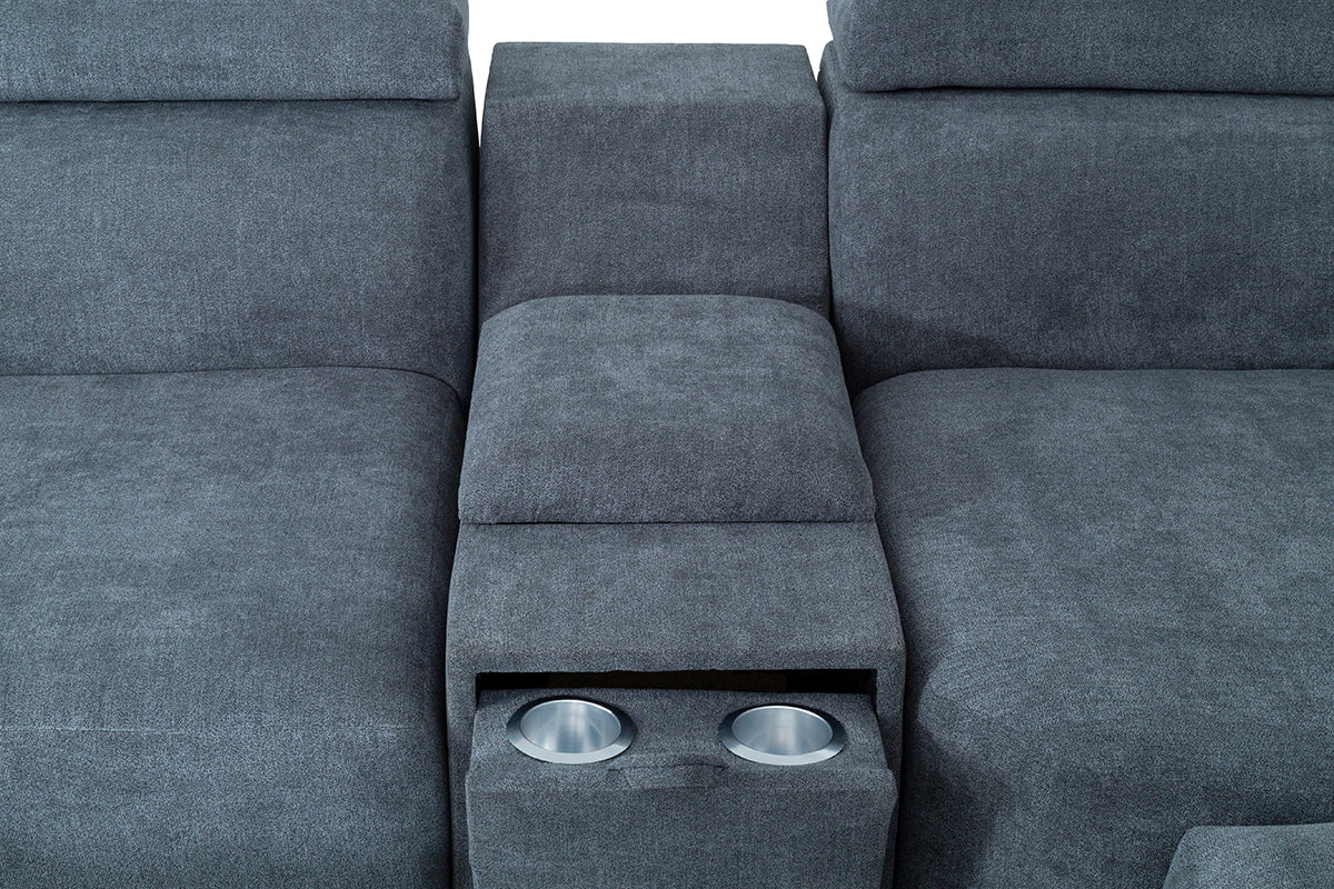 Nicole 7-Piece Corner Lounge Suite - 9-1125