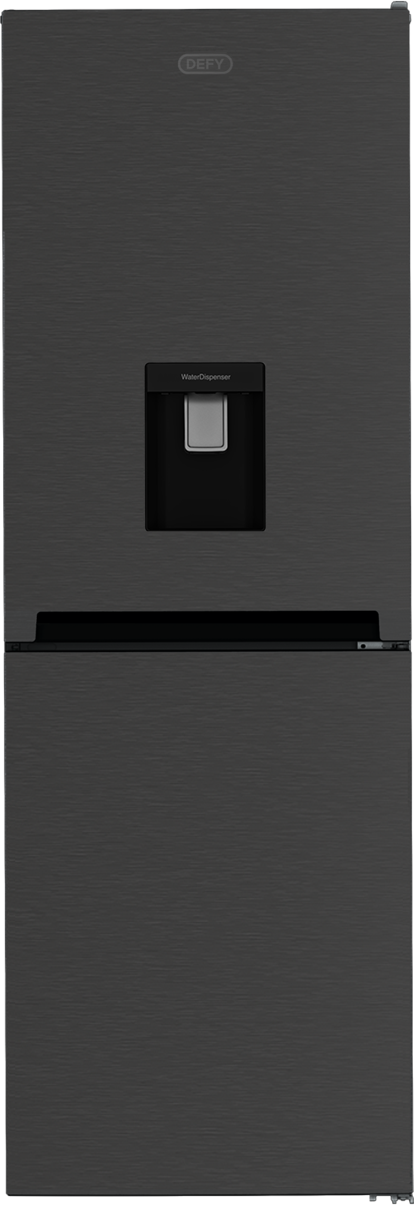 Defy C300 Eco+ WD 226L Bottom-Mount Freezer Fridge – Dark Inox - 20-600