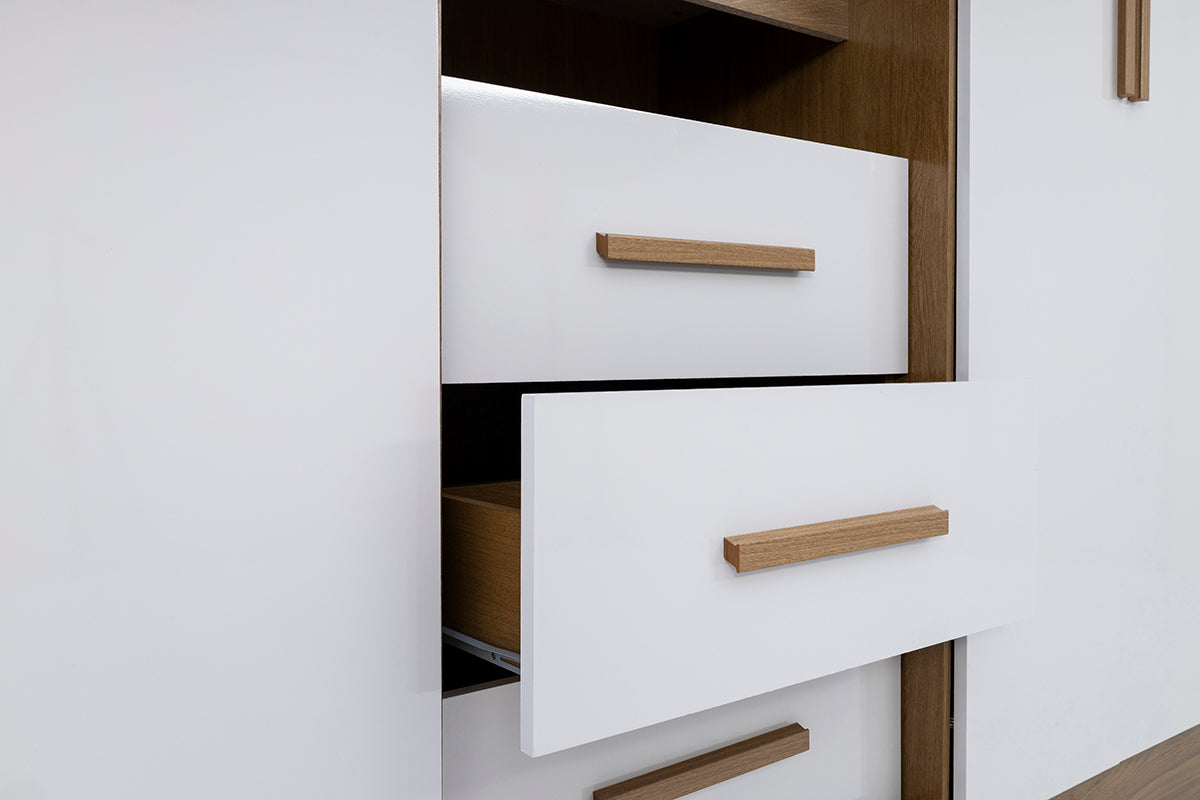 Eldorado 4 Door Wardrobe with Vanity - 1-244