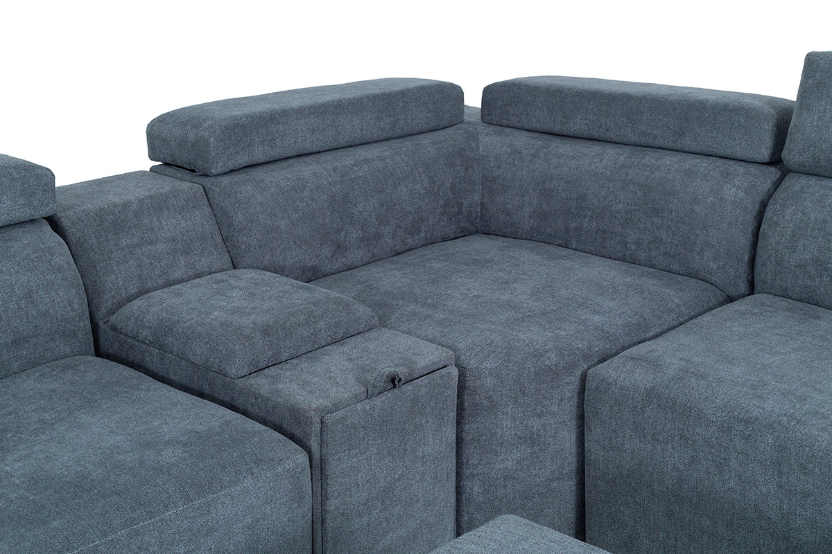 Nicole 7-Piece Corner Lounge Suite - 9-1125