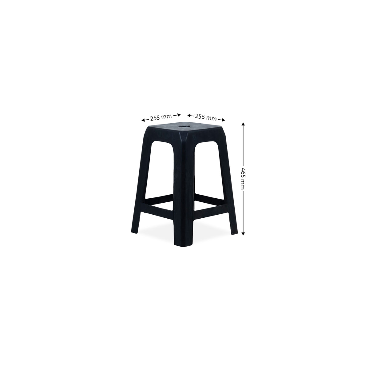 Plastic Stool Chair - 40-1192