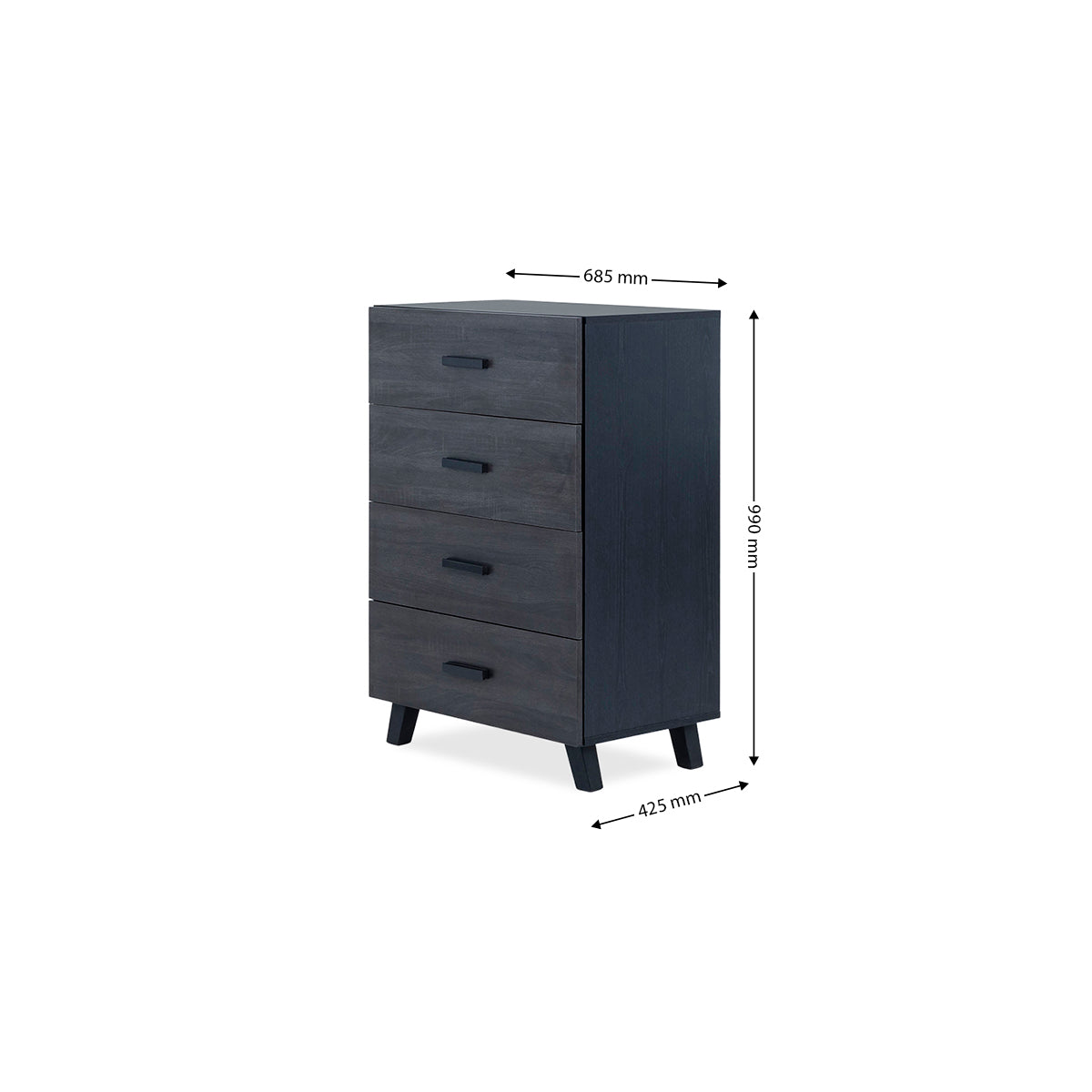 Bursa Chest of Drawers - 4-043