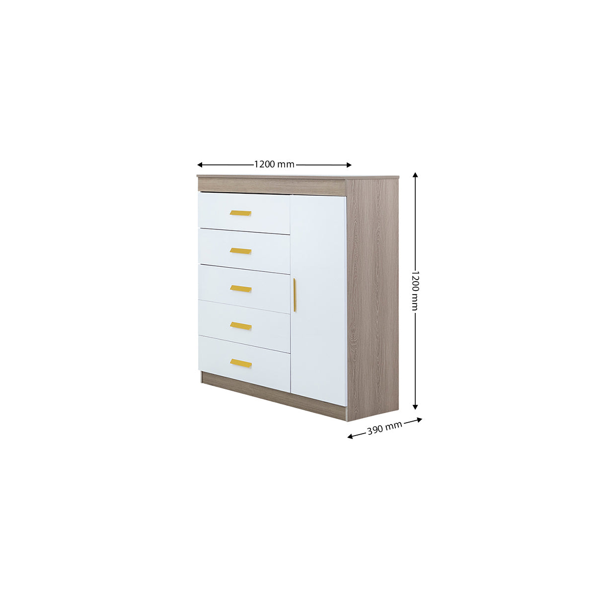 Rome Chest of Drawers - 4-044