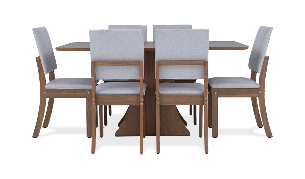 Luiza 7 Piece Dining Room Suite - 5-202