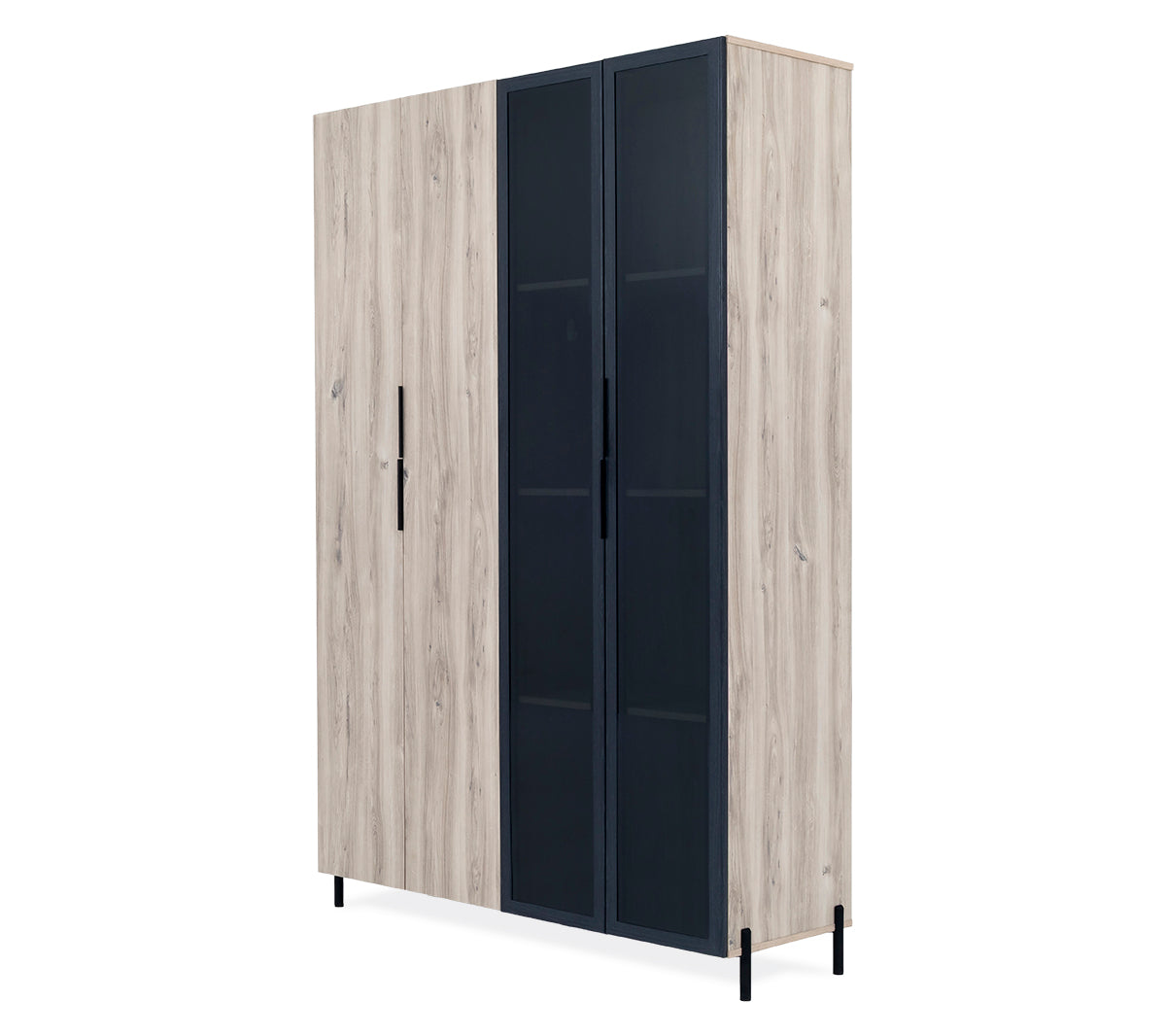 Brandy 4-Door Wardrobe - 1-289