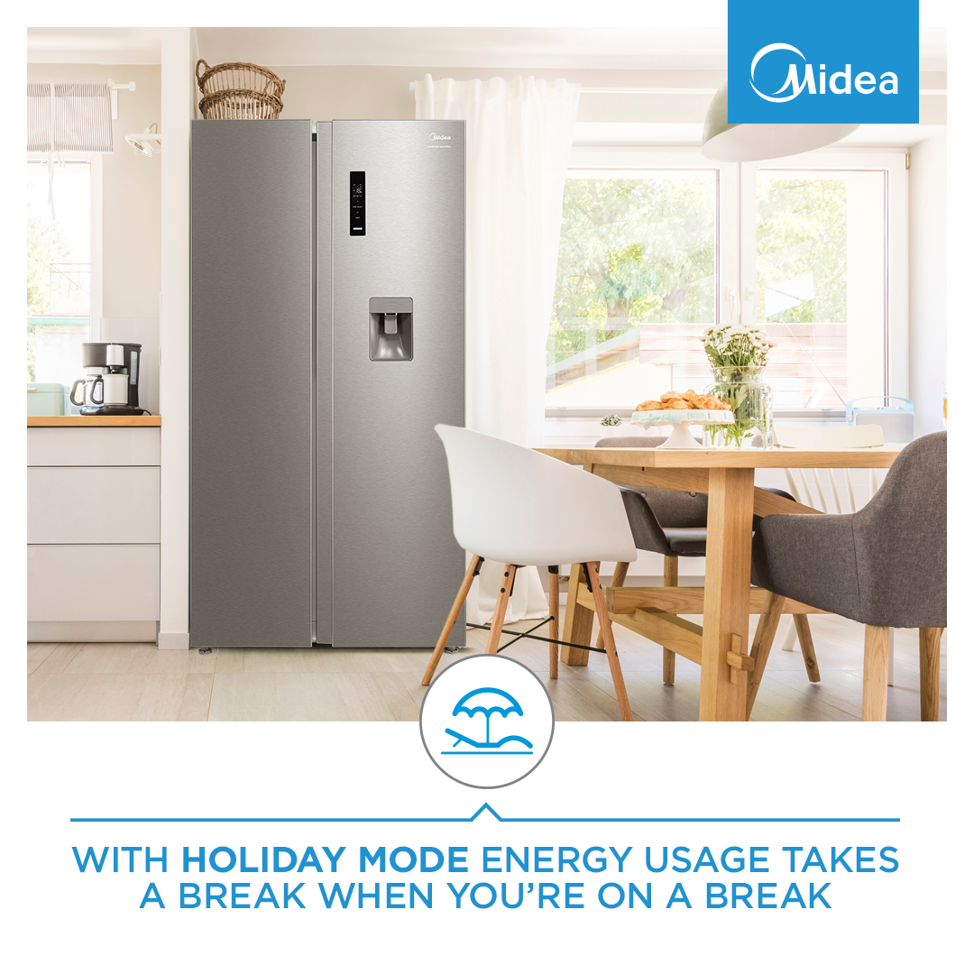 Midea Side by Side Fridge Freezer 513L - 20-583