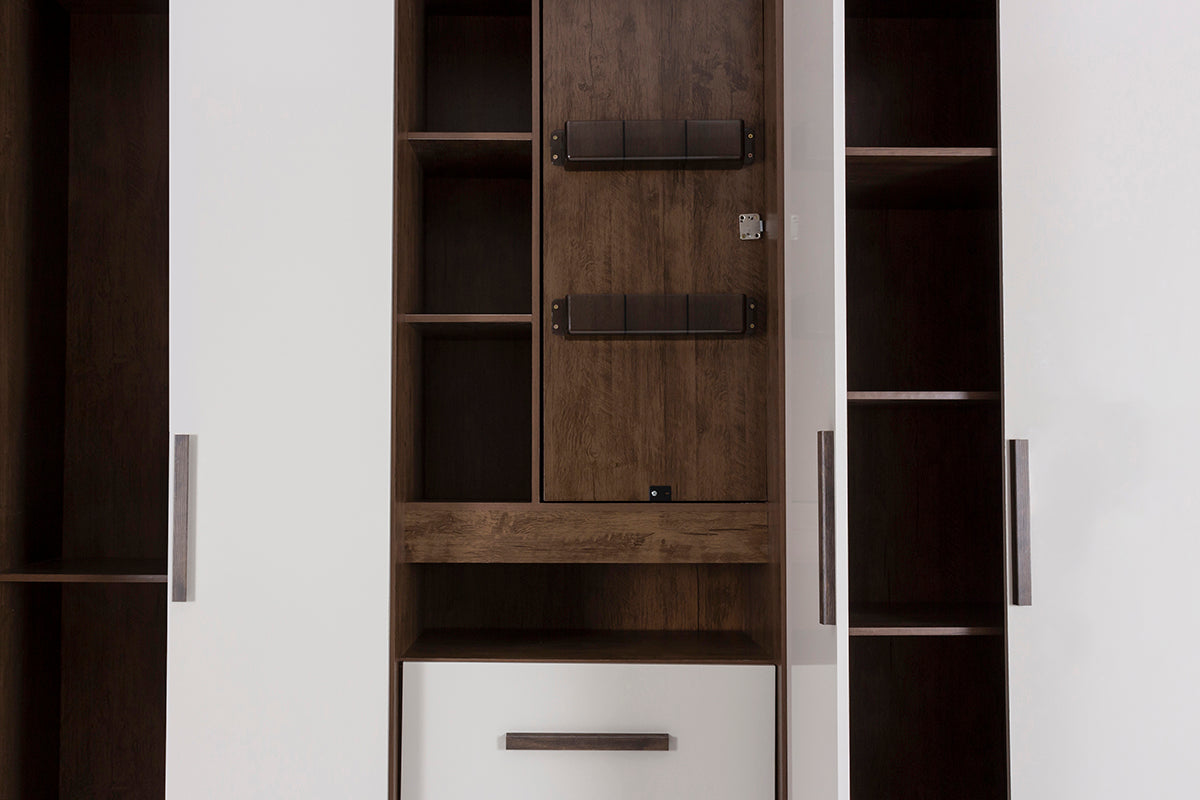 Eldorado 4 Door Wardrobe with Vanity - 1-244