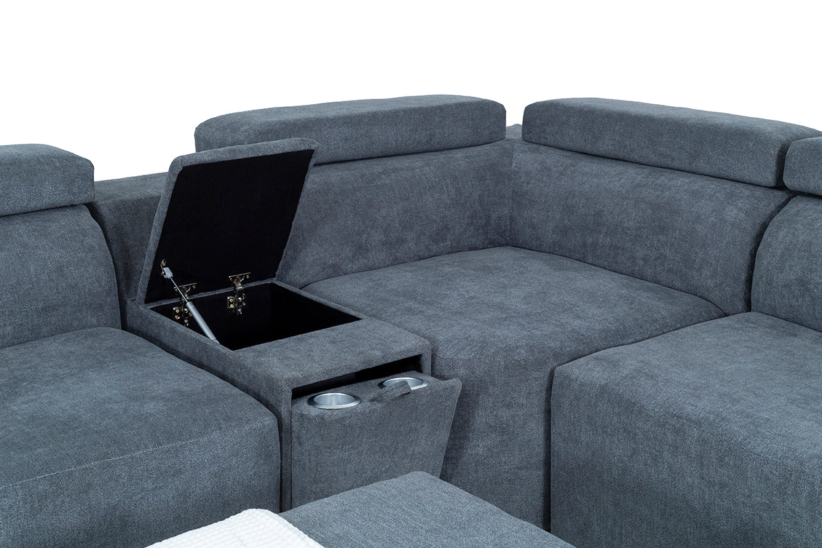 Nicole 7-Piece Corner Lounge Suite - 9-1125