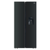 Defy Black Glass Side by Side Fridge Freezer 496lt - 20-576
