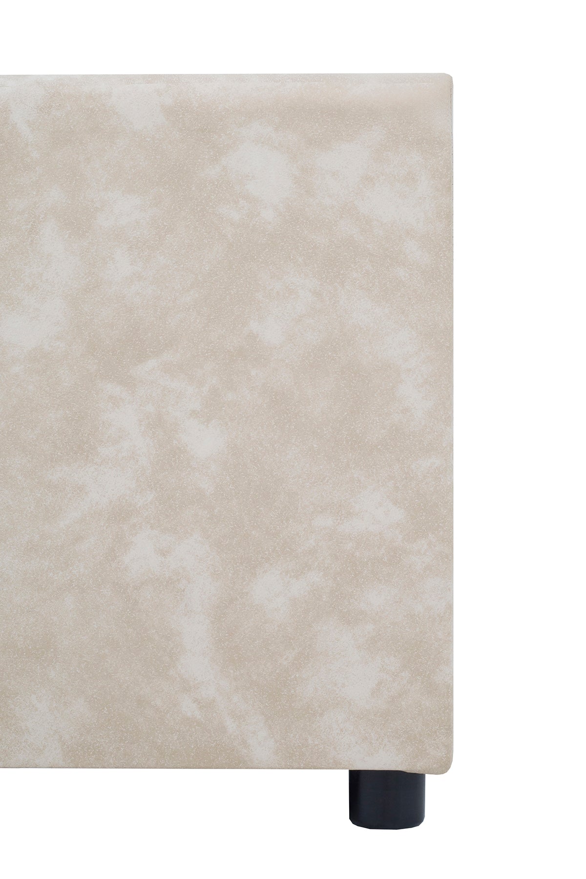 Small Leather-Touch Ottoman - 40-852