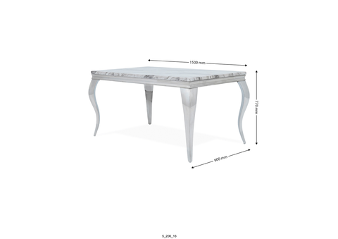 Anastasia 6-Seater Marble Dining Room Suite - 5-206