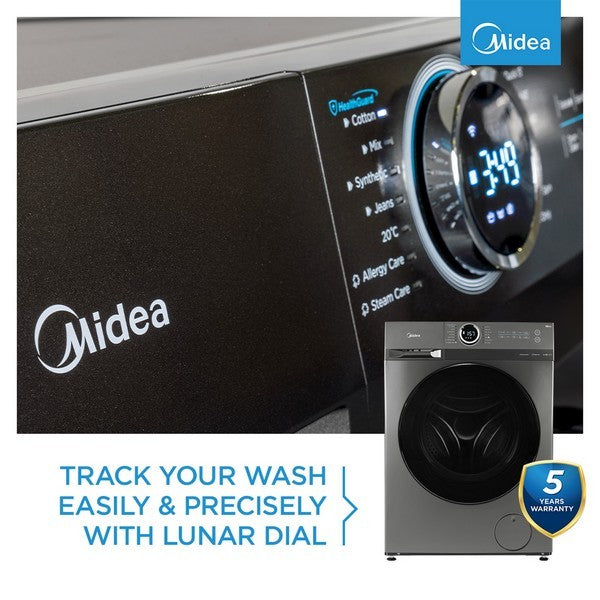 Midea 10kg Inverter Front Loader Washing Machine - 22-340