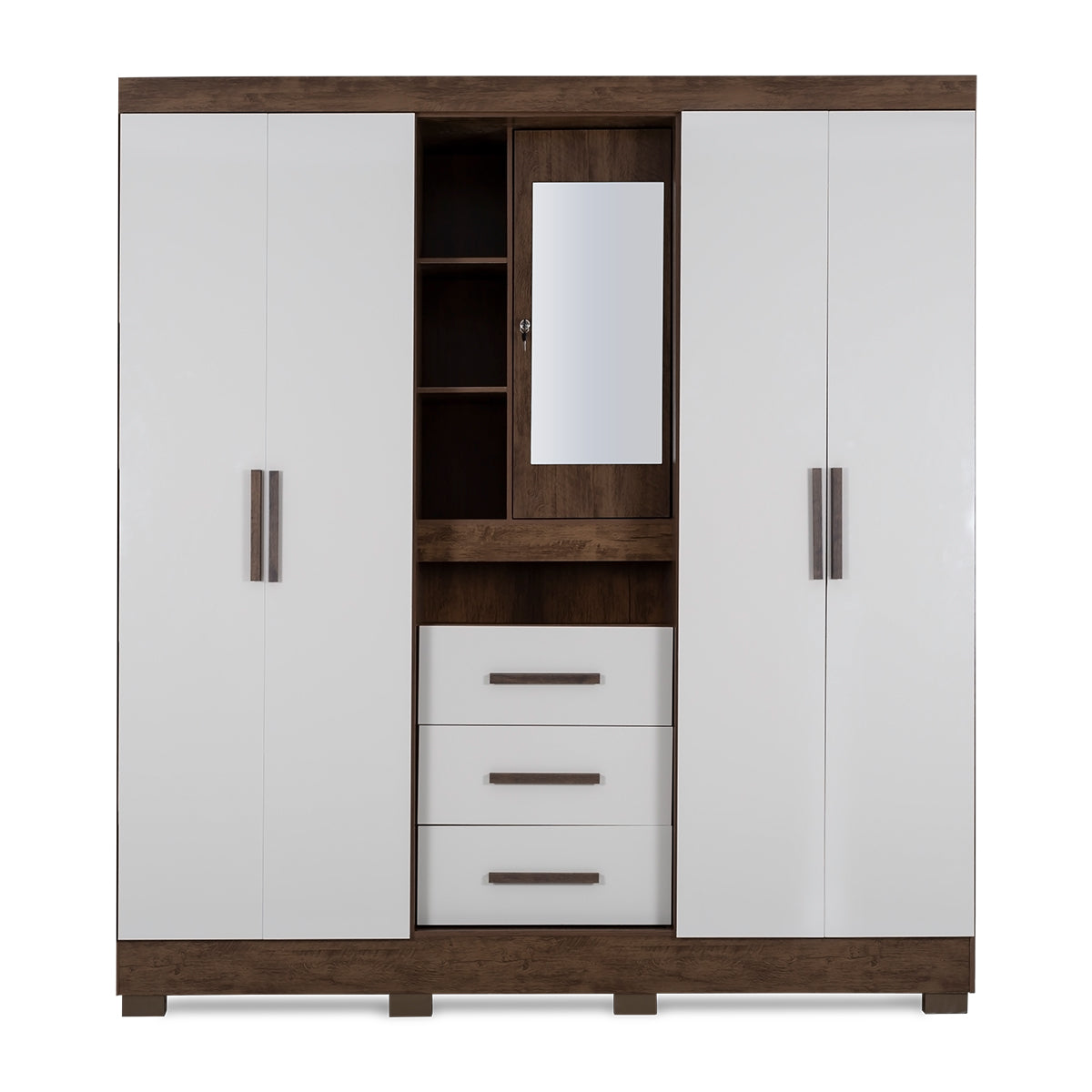 Eldorado 4 Door Wardrobe with Vanity - 1-244