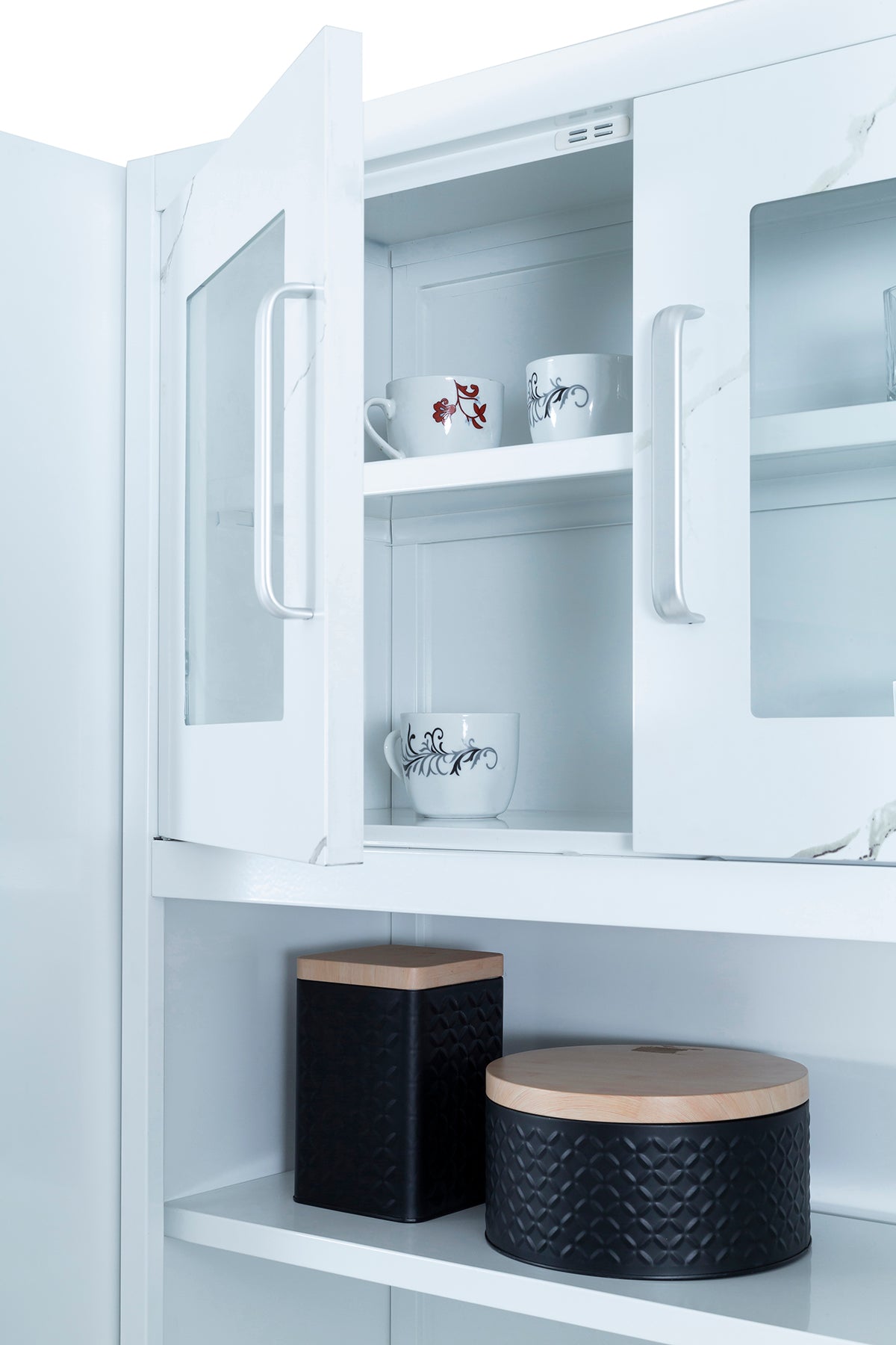Marble Finish Steel Kitchen Unit - 10-207