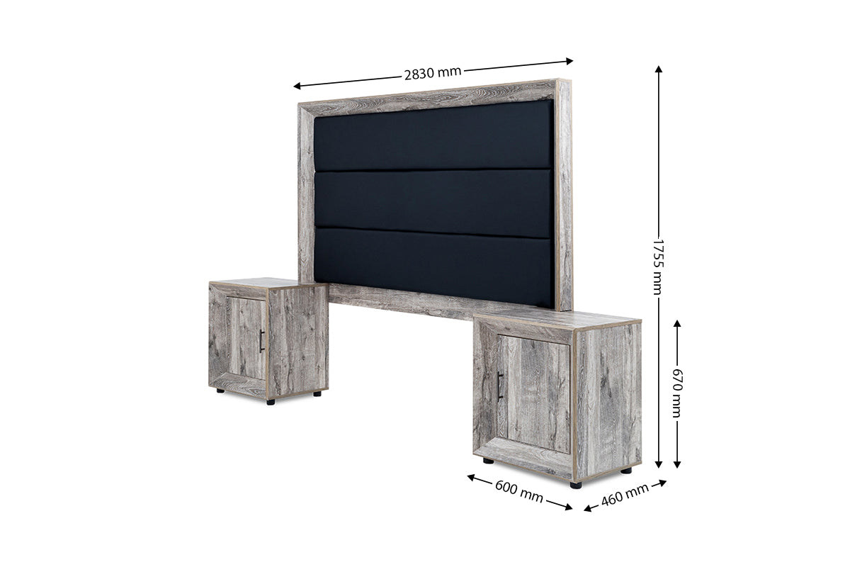 Bevel Bedroom Suite with Dresser - 8-481