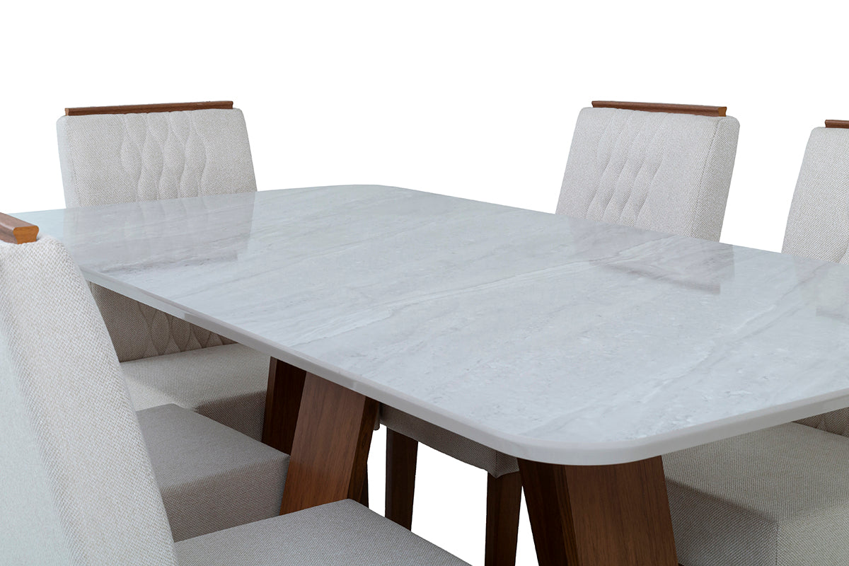 Celeste 7 Piece Dining Room Suite - 5-201