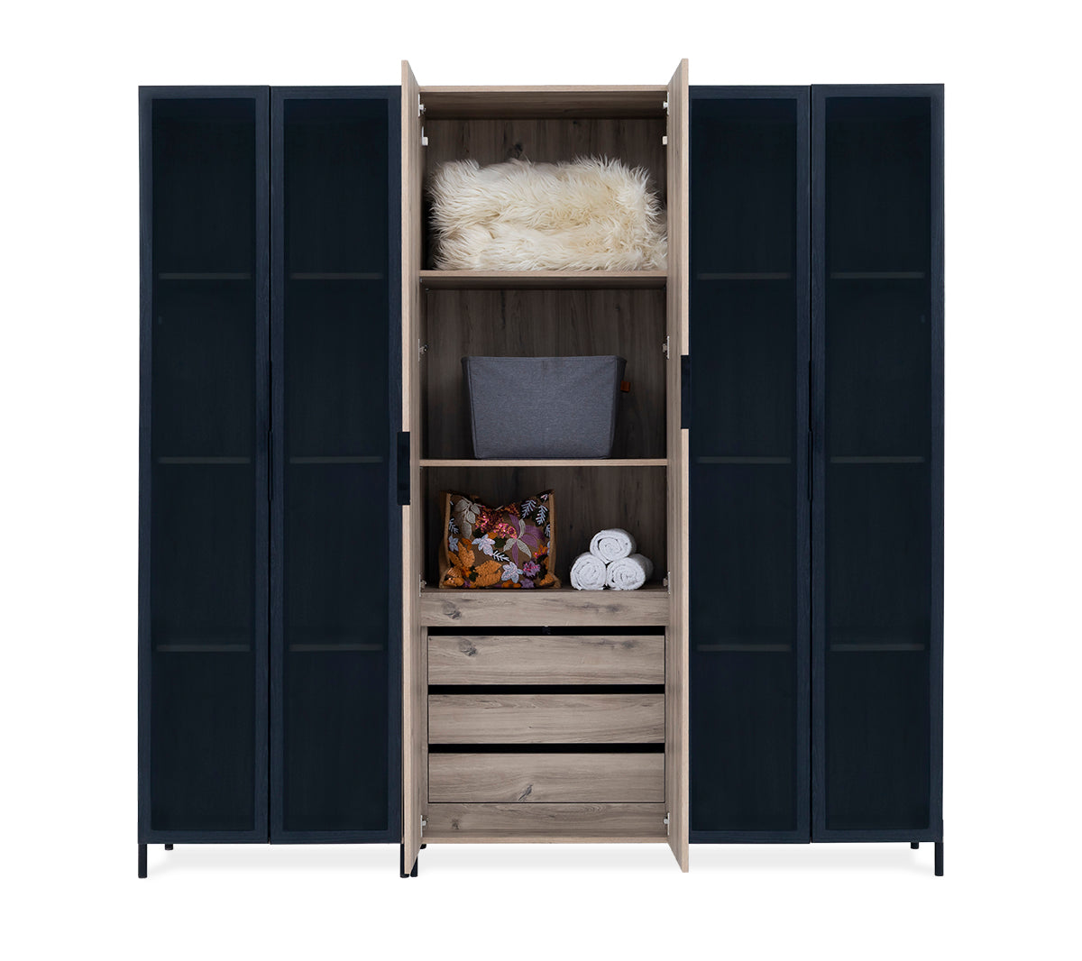 Brandy 6-Door Wardrobe - 1-290