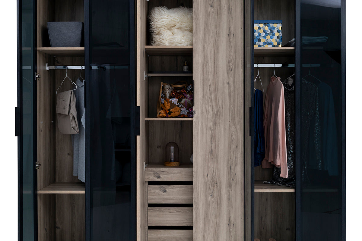 Brandy 6-Door Wardrobe - 1-290