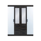 Rome 4 Door Wardrobe with Mirrors